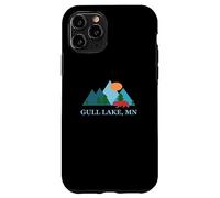 Custodia per iPhone 11 Pro Gull Lake, Brainard, Minnesota Vacation Souvenir Design
