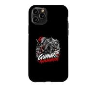 Custodia per iPhone 11 Pro Gunnar Hamundarson Viking Warrior Saga Scena