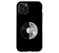 Custodia per iPhone 11 Pro Half Moon Vinyl Record Design - Music Lover Lunar Graphic