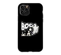 Custodia per iPhone 11 Pro Halloween Boo Fantasmi Trick Treat