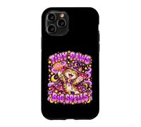 Custodia per iPhone 11 Pro Halloween Tiny Paws Big Spells Cute Wizard Cat Magic Spell