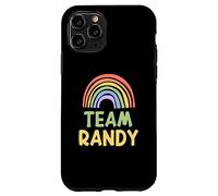 Custodia per iPhone 11 Pro Happy Colorful Team Randy Rainbow Pride Green Yellow