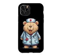 Custodia per iPhone 11 Pro Happy Doc Teddy Bear - Costume grafico