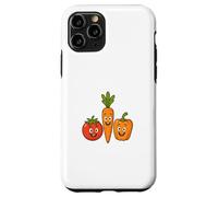 Custodia per iPhone 11 Pro Happy Garden Harvest Trio