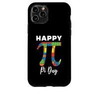 Custodia per iPhone 11 Pro Happy Pi Day Pi Logo Pi Mattoni Pi Blocchi Master Builder