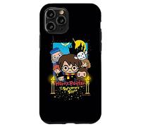 Custodia per iPhone 11 Pro Harry Potter Chibi and The Sorcerer's Stone