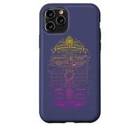 Custodia per iPhone 11 Pro Harry Potter Hogwarts School List