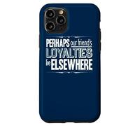 Custodia per iPhone 11 Pro Harry Potter Loyalties Lie Elsewhere Quote