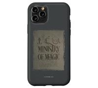 Custodia per iPhone 11 Pro Harry Potter Ministry of Magic Parchment