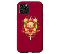 Custodia per iPhone 11 Pro Harry Potter Watercolor Gryffindor Crest