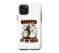 Custodia per iPhone 11 Pro Haunted by My Child Funny Ghost Halloween Men Women