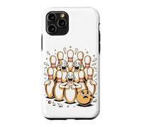 Custodia per iPhone 11 Pro Hear the Ten Pins Laughing Bowling Bowler Pun