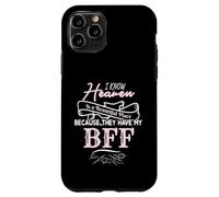 Custodia per iPhone 11 Pro Heaven Is Beautiful My BFF Memorial Loss