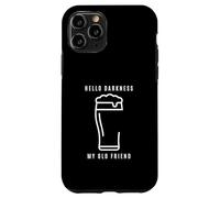 Custodia per iPhone 11 Pro Hello Darkness, mio vecchio amico, Irish Stout Porter