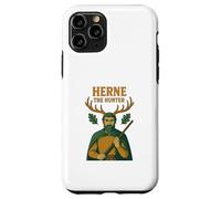 Custodia per iPhone 11 Pro Herne the Hunter English Woodland Spirit Folklore Design