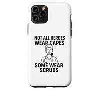 Custodia per iPhone 11 Pro Heroes in Scrub | Regalo di apprezzamento per la Giornata Internazionale degli Infermieri