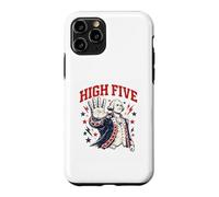 Custodia per iPhone 11 Pro High Five | Retro George Washington Patriottico Vintage