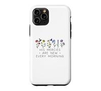Custodia per iPhone 11 Pro His Mercies are New Every Morning Bible Verse Christian God