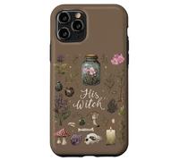 Custodia per iPhone 11 Pro His Witch Her Warlock Stregoneria Coppia Magia Occulta