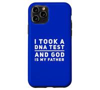 Custodia per iPhone 11 Pro Ho fatto un test del DNA e Dio è mio padre cristianesimo Cristo