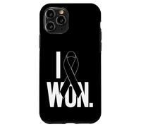 Custodia per iPhone 11 Pro Ho indossato la consapevolezza del melanoma del nastro nero