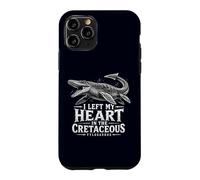 Custodia per iPhone 11 Pro Ho lasciato il mio cuore nel Cretaceo Tylosaurus Rex Mosasaur