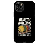 Custodia per iPhone 11 Pro Ho troppi dischi Player Men Funny Disc Golf