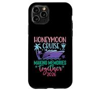 Custodia per iPhone 11 Pro Honeymoon Cruise 2026 Just Married Matching Couples Vacation