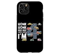 Custodia per iPhone 11 Pro Honk Honk Beep Beep Choo Choo Compio 4 anni