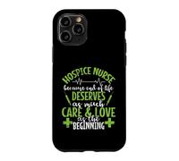 Custodia per iPhone 11 Pro Hospice Nurse perché la vita merita cura e amore