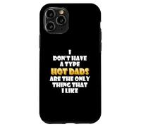 Custodia per iPhone 11 Pro Hot Dads are my type Funny Gag Fathers Day costume Cute Dad