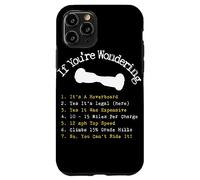 Custodia per iPhone 11 Pro Hoverboard Checklist Cool & Funny hoverboard Gift
