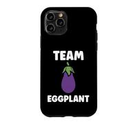 Custodia per iPhone 11 Pro Humor food eggplant simple team eggplant