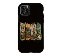 Custodia per iPhone 11 Pro Hunting Back To School - Zaino mimetico per studenti e cacciatori di cervi