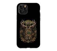 Custodia per iPhone 11 Pro Hunting Back To School - Zaino mimetico per studenti e cacciatori di cervi