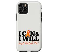 Custodia per iPhone 11 Pro I Can & I Will Beat Leukemia Cancer Warrior Just Watch Me