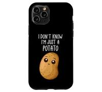 Custodia per iPhone 11 Pro I Don't Know I'm Just A Potato Funny Kawaii Potato Saying