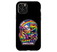 Custodia per iPhone 11 Pro I giganti più gay mai favolosa coppia di dinosauri orgogliosamente roaming