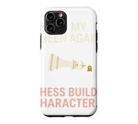 Custodia per iPhone 11 Pro I Hung My Queen Again Chess costruisce il design dei personaggi