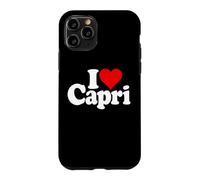 Custodia per iPhone 11 Pro I LOVE HEART CAPRI ITALIA CAMPANIA