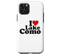 Custodia per iPhone 11 Pro I LOVE HEART LAKE COMO LOMBARDIA ITALIA