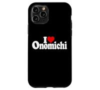 Custodia per iPhone 11 Pro I LOVE HEART ONOMICHI CITY HIROSHIMA PREFETTURA GIAPPONE