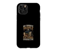 Custodia per iPhone 11 Pro I Miei Personaggi Preferiti Sono Fittizi Lettore