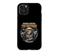 Custodia per iPhone 11 Pro I Was 6 Now Im 7 Astronaut Outer Space Birthday Kids Gear