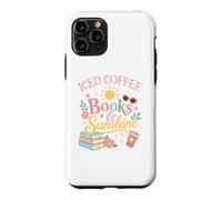 Custodia per iPhone 11 Pro Iced Coffee Books & Sunshine Summer Reading Spicy Book Girl