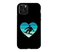 Custodia per iPhone 11 Pro Ich liebe Snowboard Winter Sports Apres Ski Snowboarden