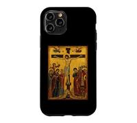 Custodia per iPhone 11 Pro Icona ortodossa della crocifissione di Cristo