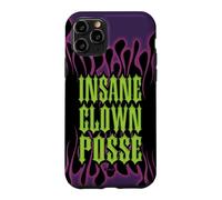 Custodia per iPhone 11 Pro ICP Purple Flames Old English Logo Horrorcore Rap Music