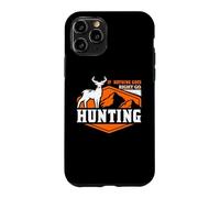 Custodia per iPhone 11 Pro If Nothing Goes Right Hunting Hunter Life Adventure Nature