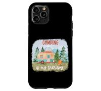 Custodia per iPhone 11 Pro Il campeggio è la mia terapia Camper nella foresta o nei boschi